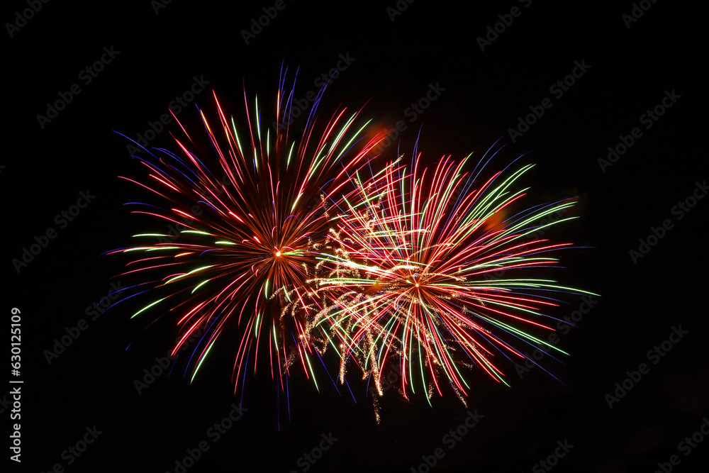 fireworks in the sky fireworks in the sky