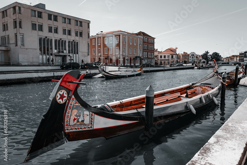 Traditional boat from Aveiro, Portugal