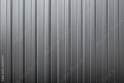 Corrugated metal texture background, ridged and industrial surface, metallic gray and silver backdrop, rugged and utilitarian.