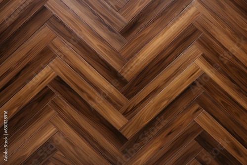 Herringbone parquet texture background. Wooden floor patterned surface. Geometric oak and walnut backdrop  classic and stylish.