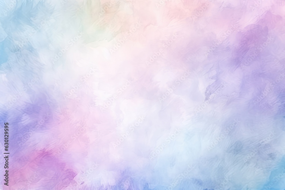 Watercolor wash texture background, artistic paint abstract watercolor surface, blended pastel hues backdrop, soft and dreamy