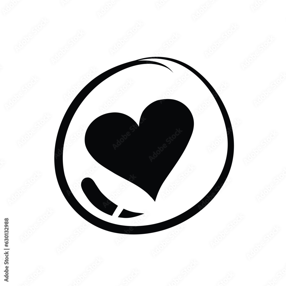 Vector Social media vector doodle heart Isolated on white background black and white love like icon isolated on white background Hand Drawn Heart emoji Sketch Hearts icons flying up. Design Element.