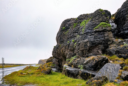 Irish rocks landscape scenary Burren outdoors nature © PhotoSpirit