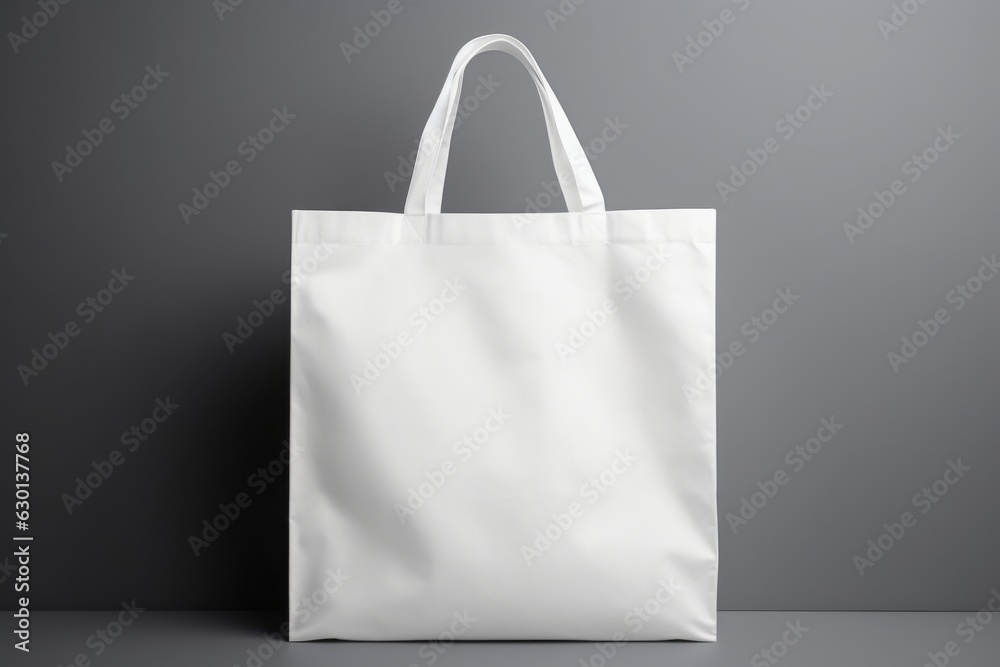 Versatile Plain Cotton Bag for Eco-Friendly Bamboo Packaging - Mockup ecobag