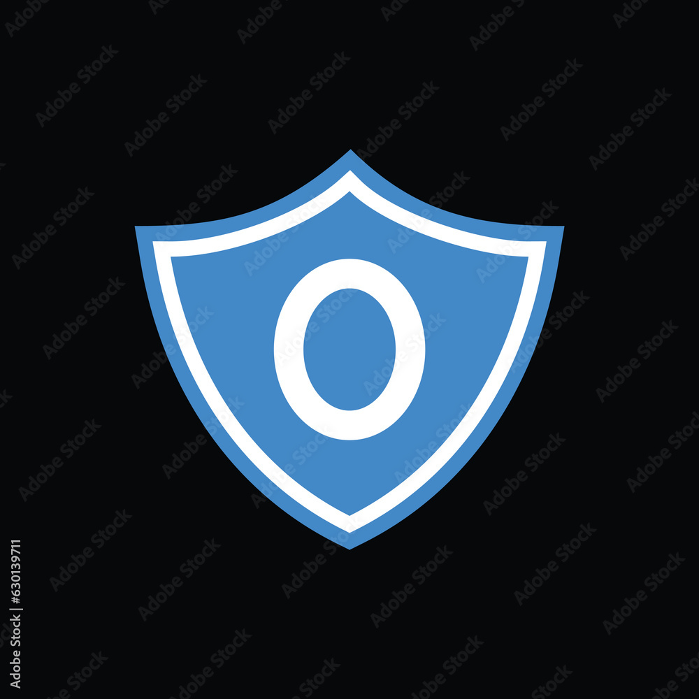 Initial letter O shield logo icon design template elements - Vector Initial letter O shield logo icon design template elements - Vector