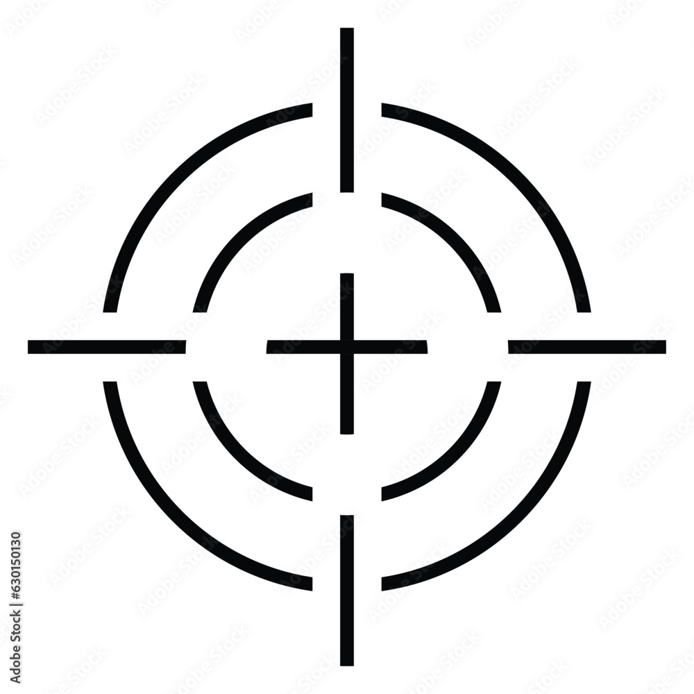 focus icon vector focus icon vector