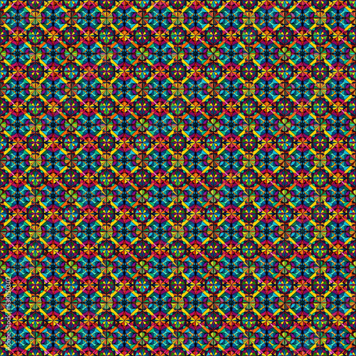 Seamless pattern vector without borders