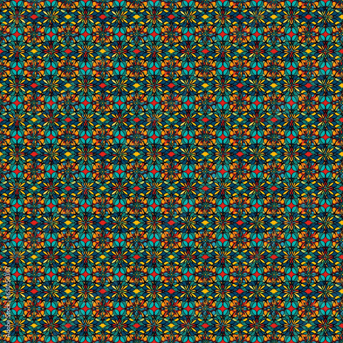 Seamless pattern vector without borders