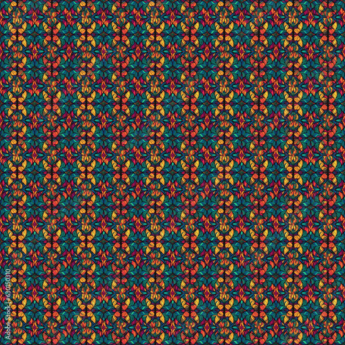 Seamless pattern vector without borders