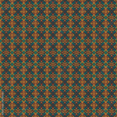 Seamless pattern vector without borders