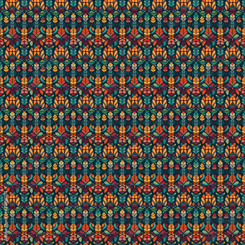 Seamless pattern vector without borders