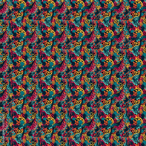 Seamless pattern vector without borders