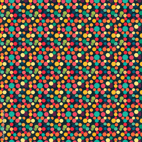 Seamless pattern vector without borders