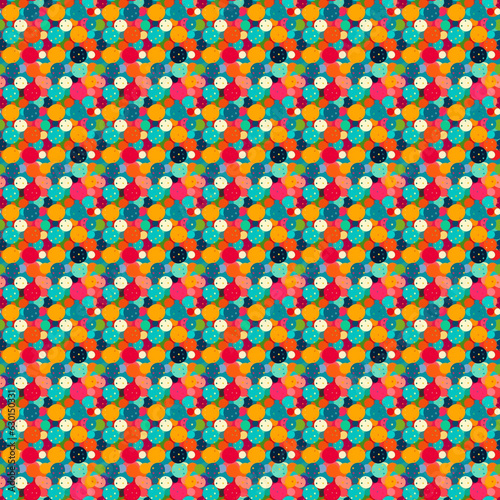 Seamless pattern vector without borders
