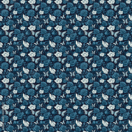 Seamless pattern vector without borders