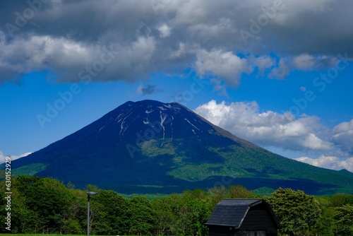 北海道の富士山と言われる羊蹄山