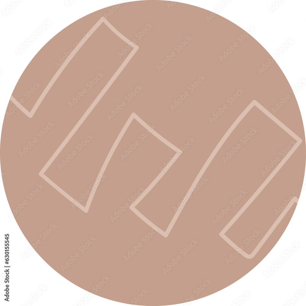 Abstract Round Outline Doodle Highlight Cover. Circle icons for social media stories and bloggers in pastel and boho style Abstract Round Outline Doodle Highlight Cover. Circle icons for social media stories and bloggers in pastel and boho style