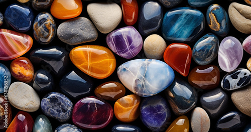 Colorful stone background sea stone background pebbles background rock wall background colorful rock pebbles background