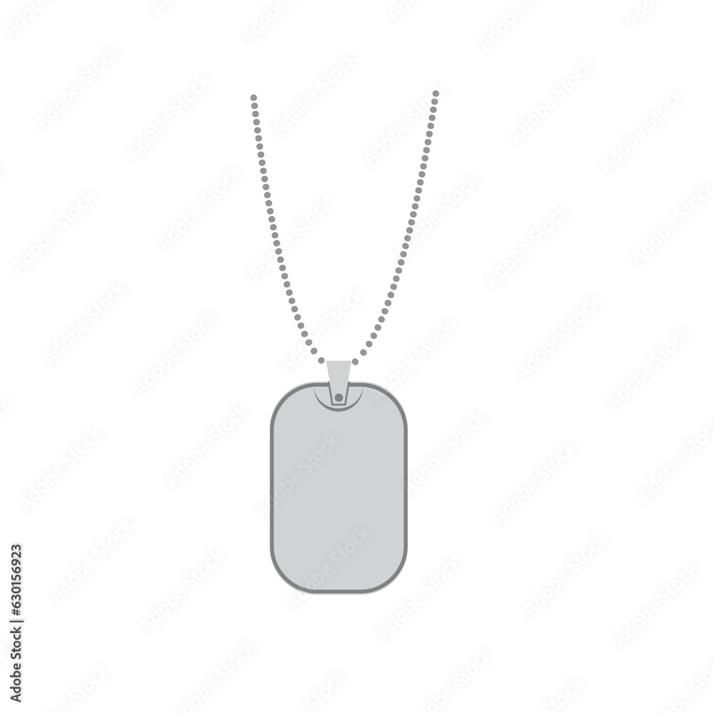Fototapeta premium Army dog tag