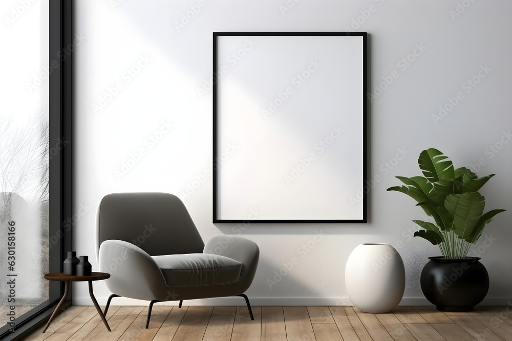 Artistic and Serene Presentation Mockup, generative, ai Artistic and Serene Presentation Mockup, generative, ai