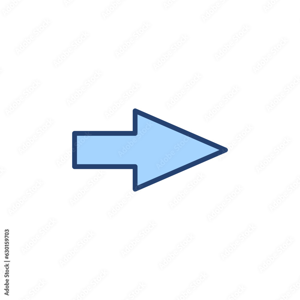 Arrow icon vector. Arrow sign and symbol for web design. Arrow icon vector. Arrow sign and symbol for web design.
