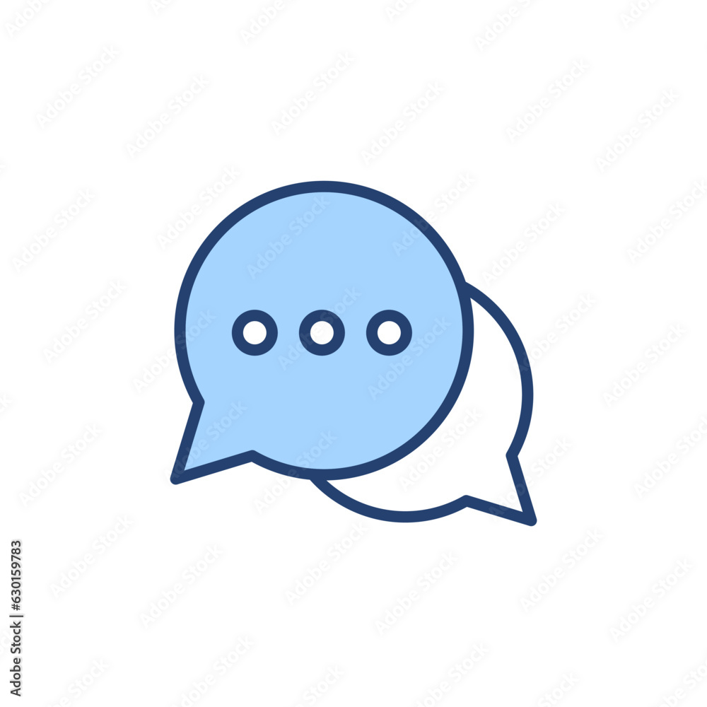 Chat icon vector. speech bubble sign and symbol. comment icon. message Chat icon vector. speech bubble sign and symbol. comment icon. message