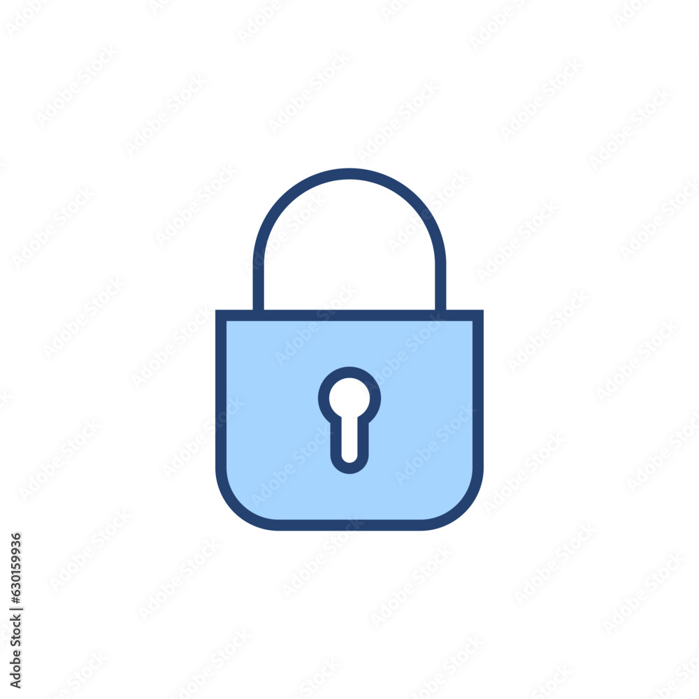 Lock icon vector. Padlock sign and symbol. Encryption icon. Security symbol Lock icon vector. Padlock sign and symbol. Encryption icon. Security symbol