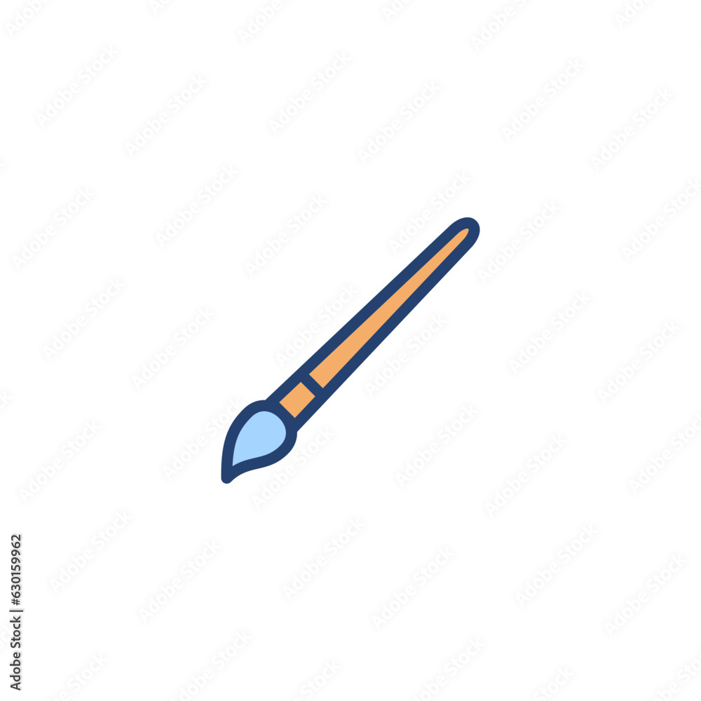 Paint icon vector. paint brush sign and symbol. paint roller icon vector Paint icon vector. paint brush sign and symbol. paint roller icon vector