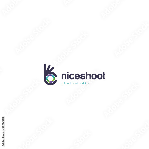 nice shoot logo design concept, good for your photography studio business