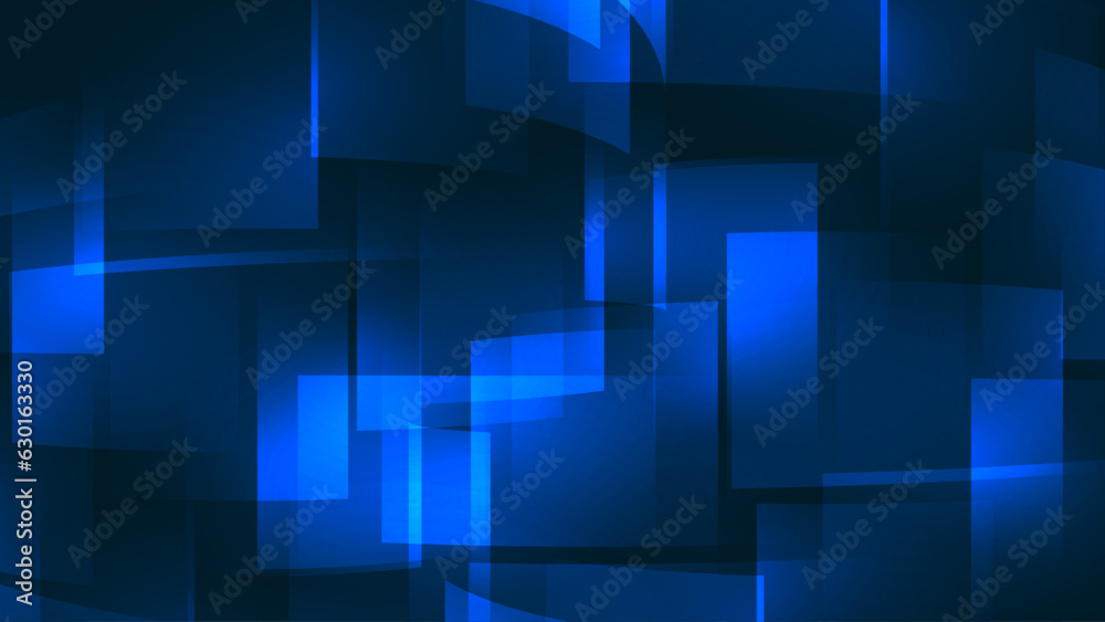 Abstract geometric diagonal lines gradient blue background. Vector design illustration.