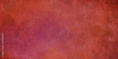 Red wall grunge texture painted watercolor horror backdrop texture background. red concrete dirty backdrop interior vintage and black watercolor background abstract texture with color splash design.