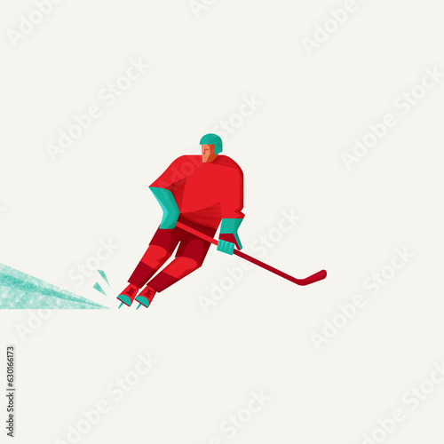 Photography ice hockey