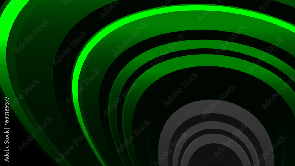 Abstract grey and green background with shiny lines gradient color Abstract grey and green background with shiny lines gradient color