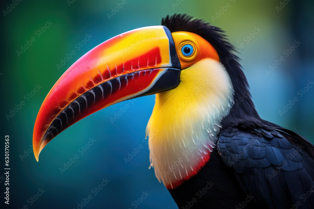 Tucan, Wildlife Photography, Generative AI Tucan, Wildlife Photography, Generative AI