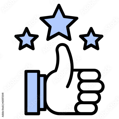 Thumbs Up with Stars