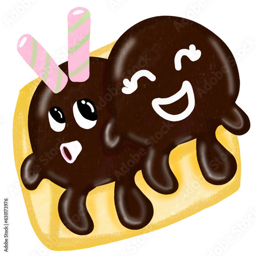 Wallpaper Mural chocolate cake Torontodigital.ca