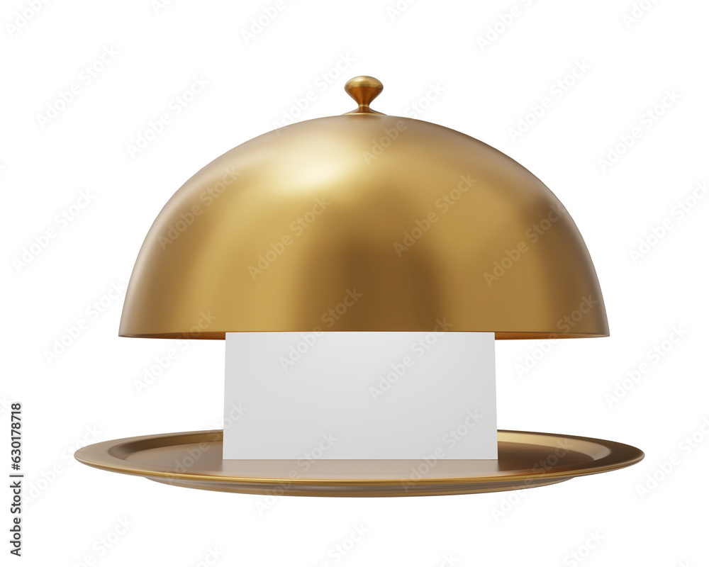 gold restaurant cloche tray lid food cover dish isolated on white background. gold restaurant cloche tray lid food cover dish isolated. gold restaurant cloche tray lid food cover dish 3d render gold restaurant cloche tray lid food cover dish isolated on white background. gold restaurant cloche tray lid food cover dish isolated. gold restaurant cloche tray lid food cover dish 3d render