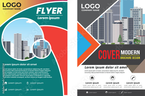Business abstract vector template. 