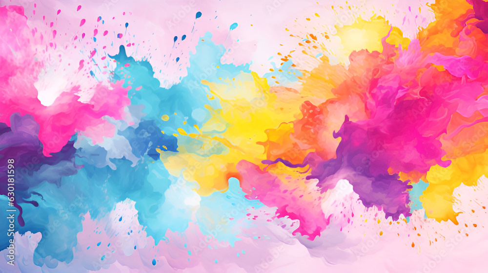 abstract watercolor background | Generative AI