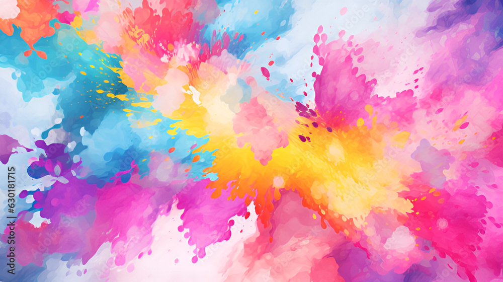 abstract watercolor background | Generative AI