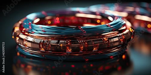 Coiled Superconducting Wire photo