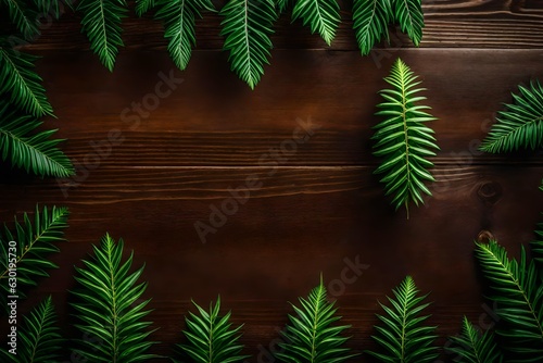 green plant on brown wooden 