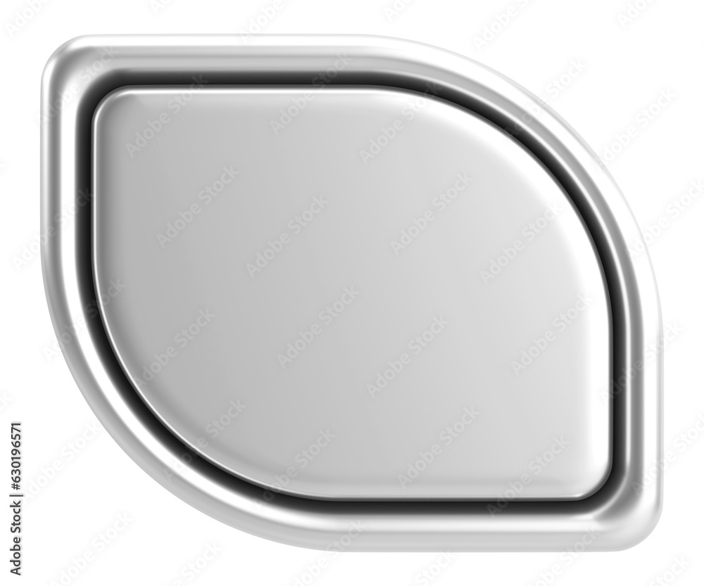 3D button. Empty button. 3D illustration. 3D button. Empty button. 3D illustration.