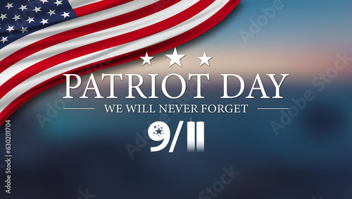 Fotografia Patriot Day USA 911