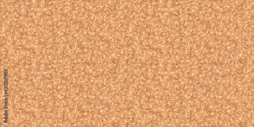 Corkboard seamless notice board with grainy texture. Pattern for pinning notes, to-do lists, photos. Brown bulletin board with a grainy pattern. Background for scrapbooking. Vector illustration.