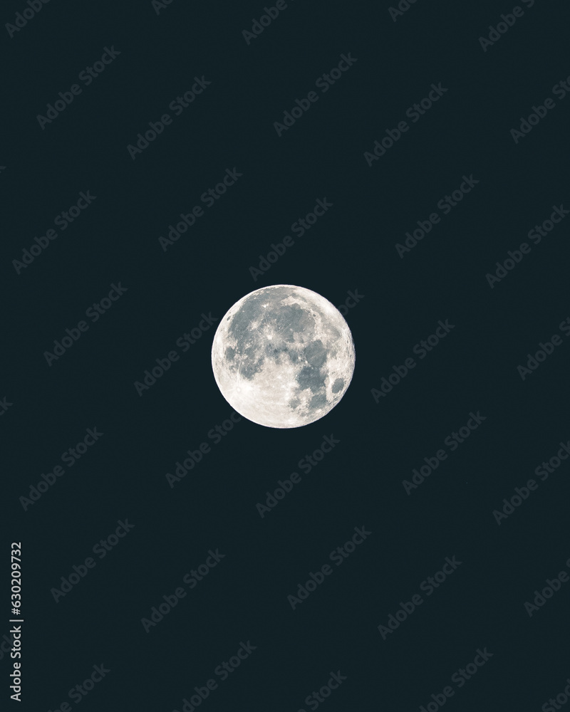 Fototapeta premium full moon over sky