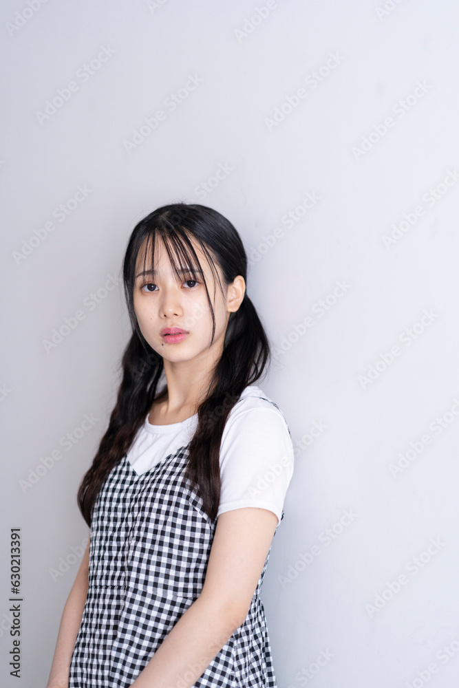 若くて爽やかな女性 若くて爽やかな女性