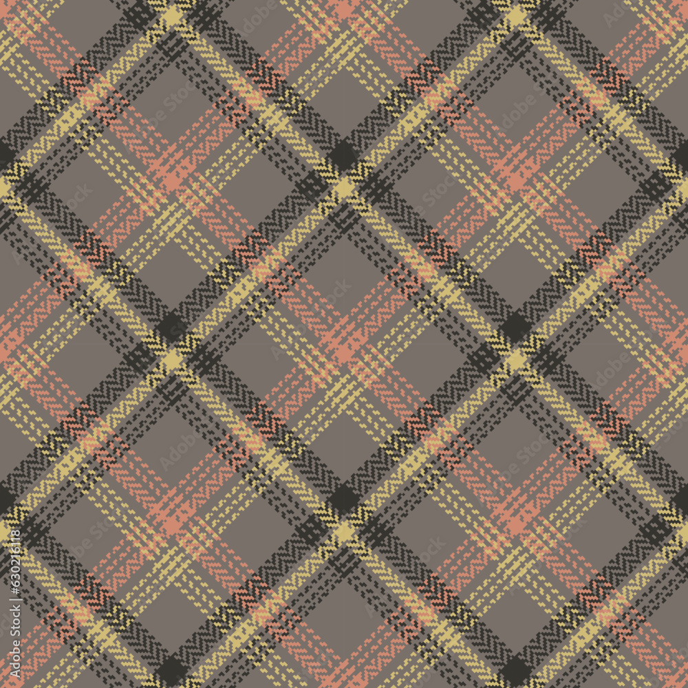 Fototapeta premium Colored background scottish cage herringbone texture.