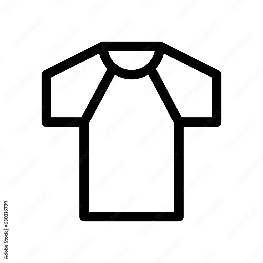 tshirt line icon