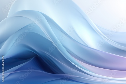 Abstract background with soft pastel waves. For designing apps or products. Generative AI